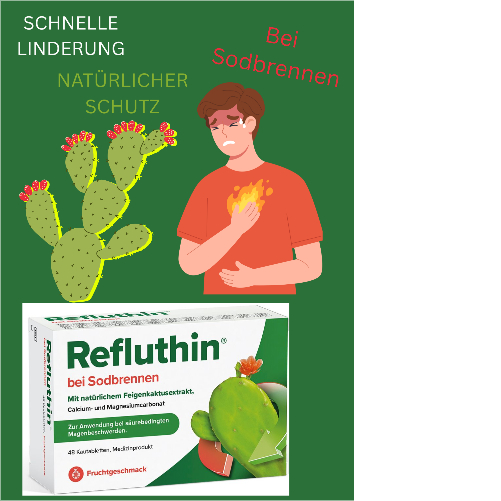 REFLUTHIN bei Sodbrennen Kautabletten Frucht